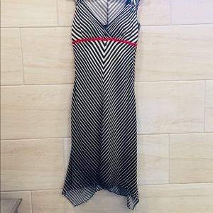 Armani Exchange Silk Midi Cocktail Dress